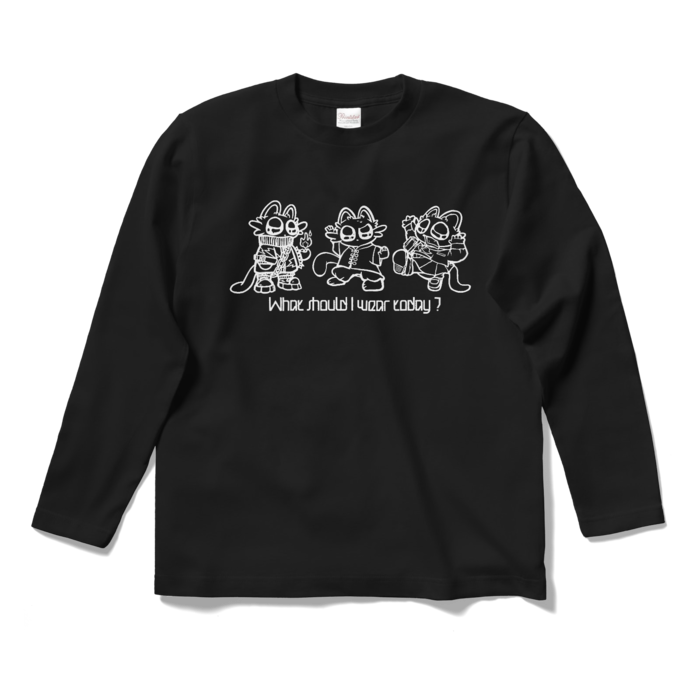 ロングスリーブTシャツ - S - ブラック