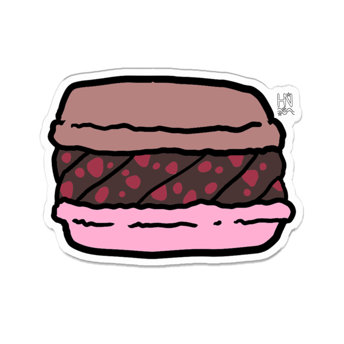 アクリルバッジ - 70 x 70 (mm)