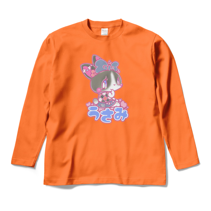 ロングスリーブTシャツ - M - オレンジ