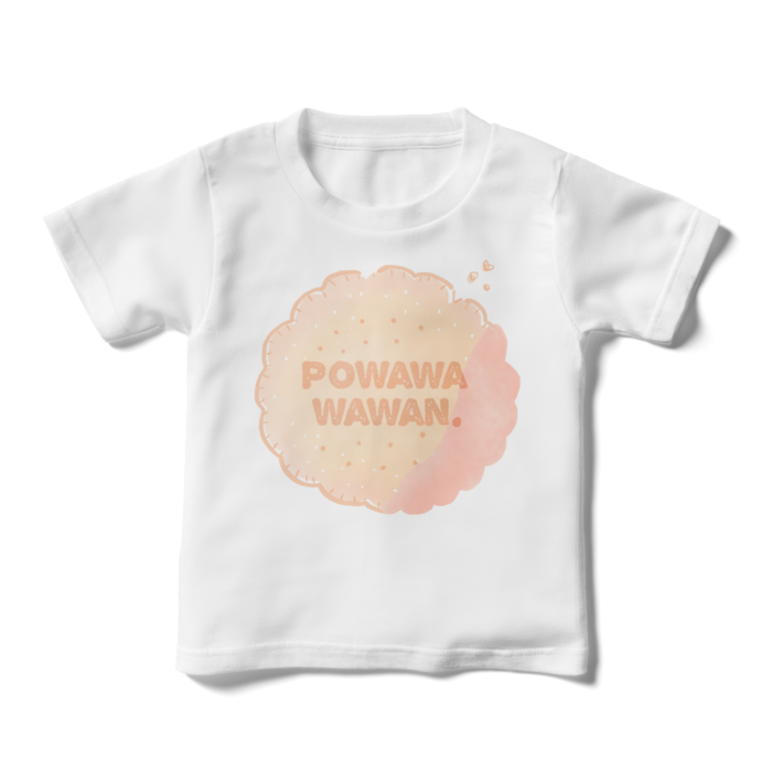 ぽわビスケットキッズTシャツ - 110cm