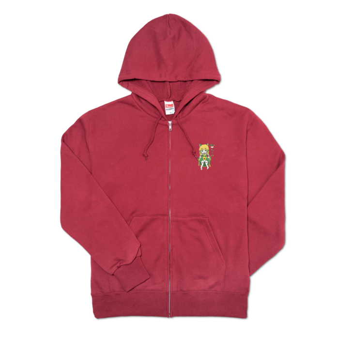 ジップパーカー - M - 両面(3)