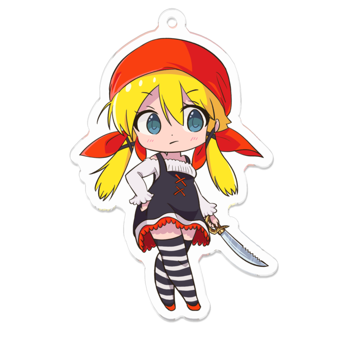 アクリルキーホルダー - 70 x 70 (mm)