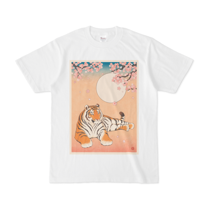 桜　Tシャツ - S - 正面