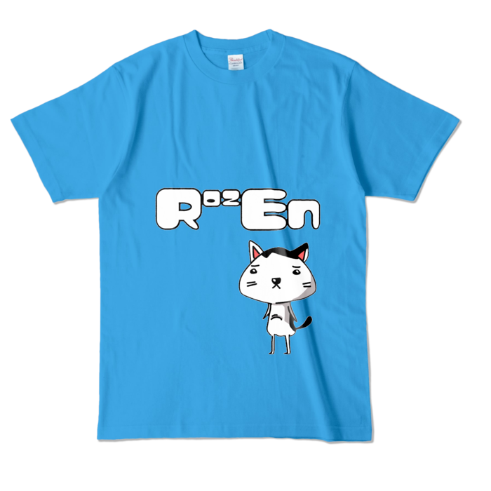 カラーTシャツ - L - ターコイズ (濃青)