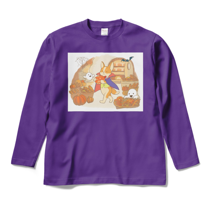 ロングスリーブTシャツ - M - パープル