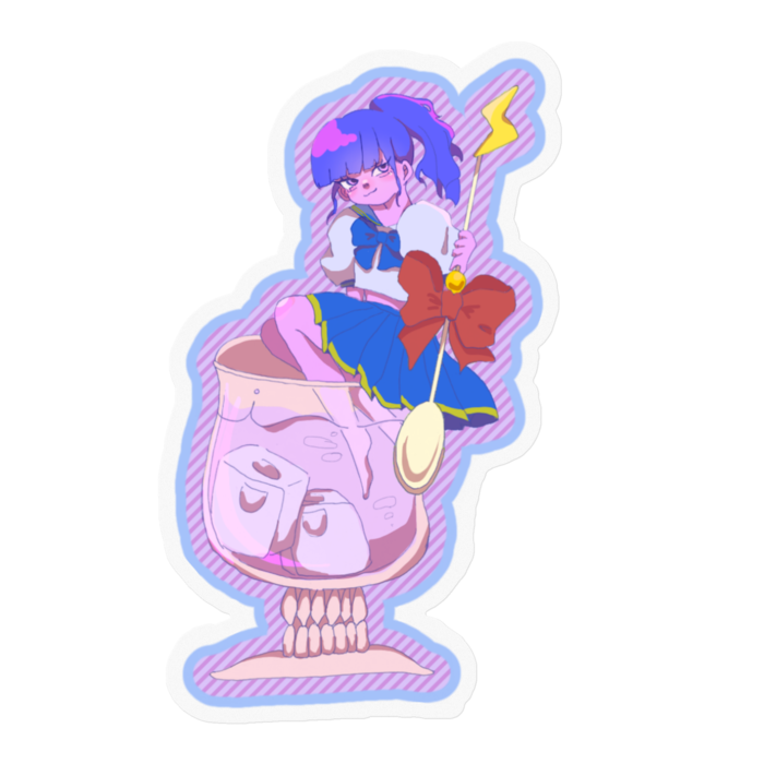 ステッカー - 100 x 100 (mm)(1)