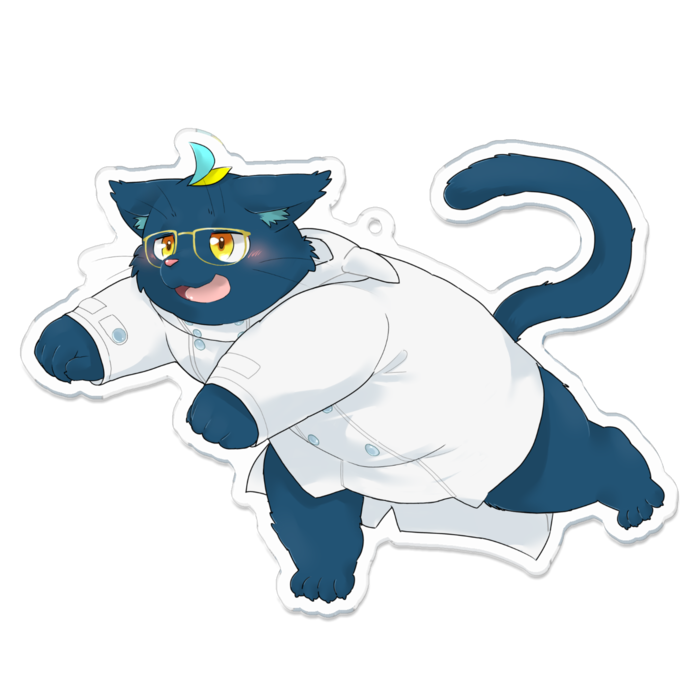 アクリルキーホルダー - 100 x 100 (mm)