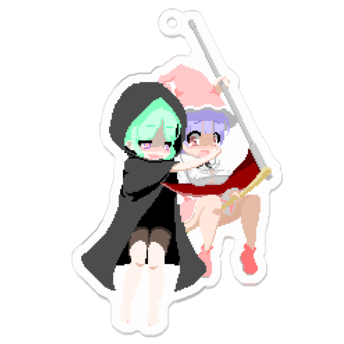 アクリルキーホルダー - 70 x 70 (mm)