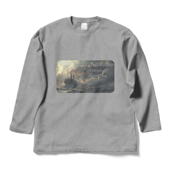 ロングスリーブTシャツ - L - 杢グレー