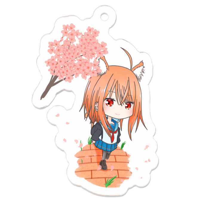 アクリルキーホルダー - 50 x 50 (mm)(1)