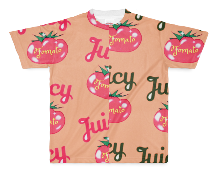 フルグラフィックTシャツ - M - 正面印刷のみ