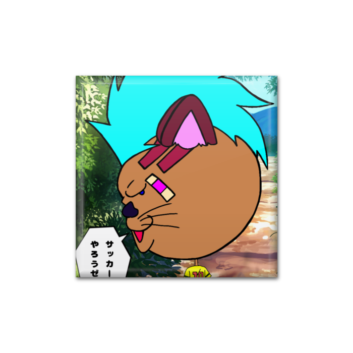 缶バッジ - 四角形40mm