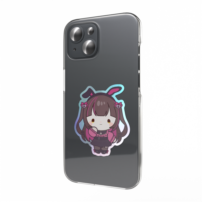 オーロラスマホステッカー - 縦