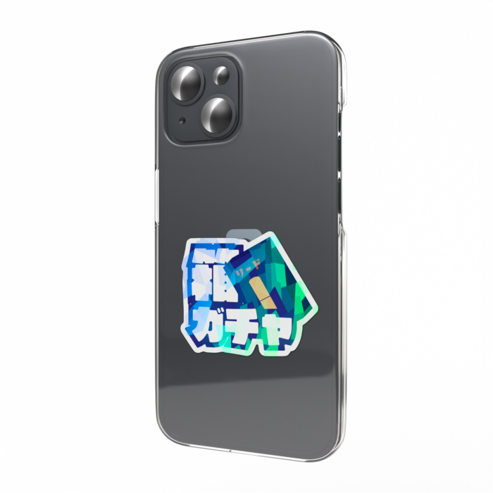 ホログラムスマホステッカー - 縦