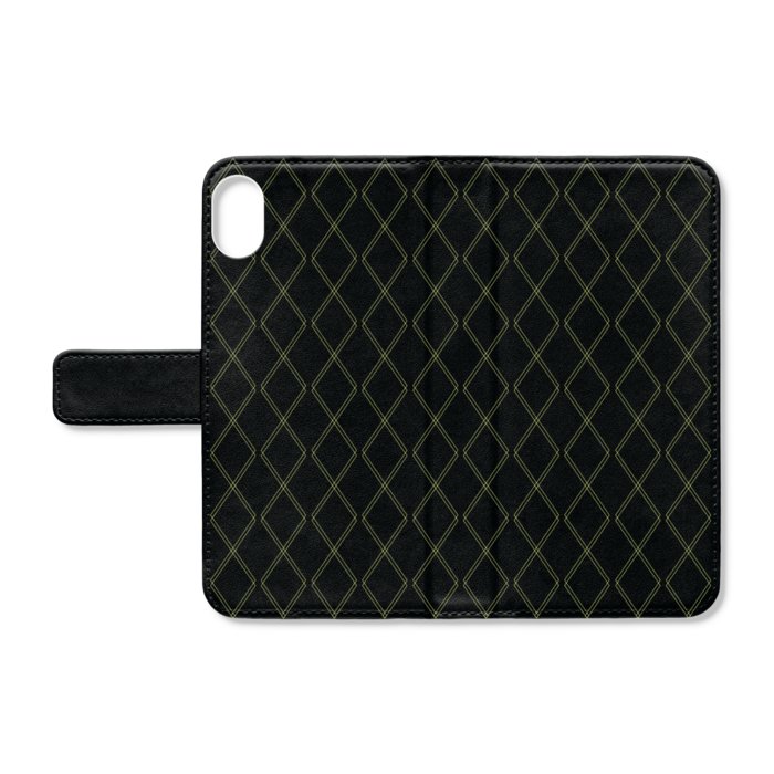 手帳型iPhoneケース - iPhone XR - ストラップ穴 なし