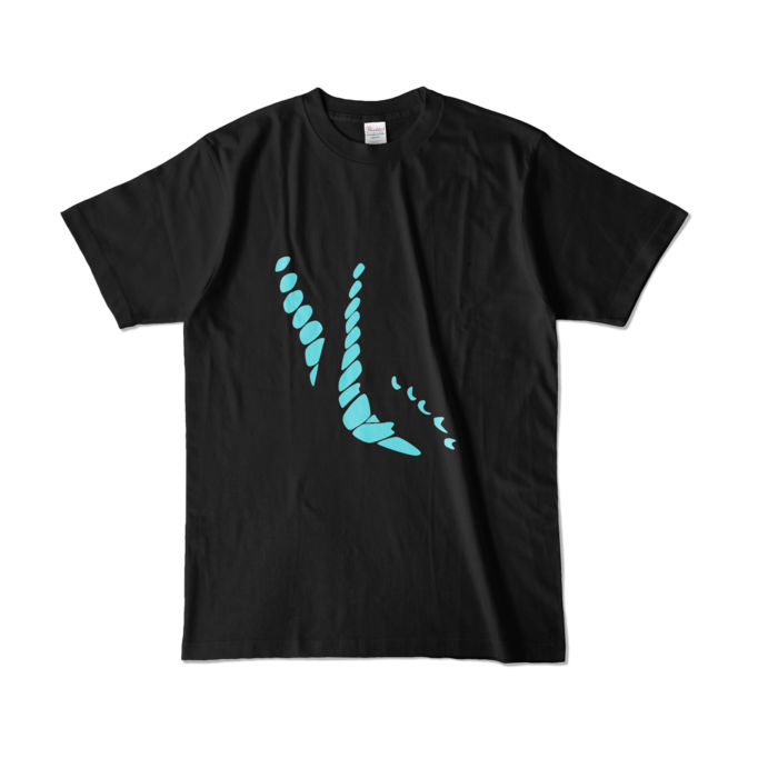 カラーTシャツ - L - ブラック (濃色)