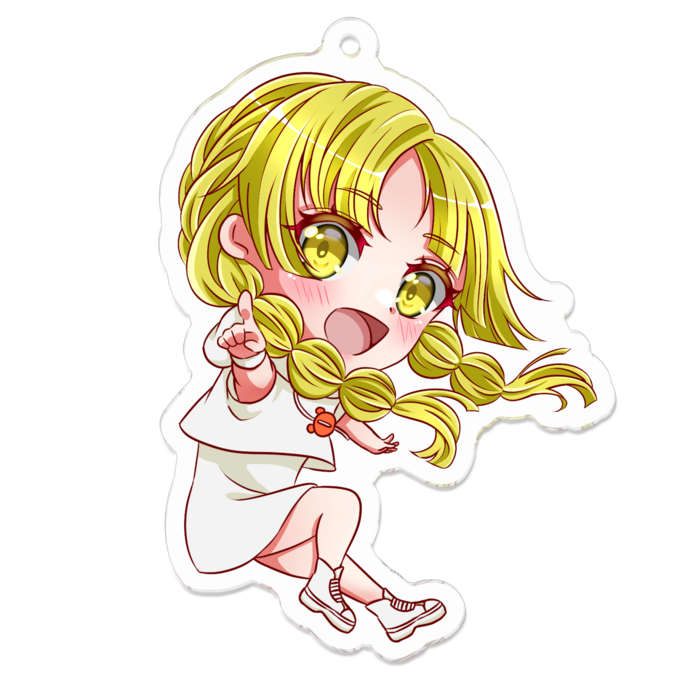 アクリルキーホルダー - 70 x 70 (mm)