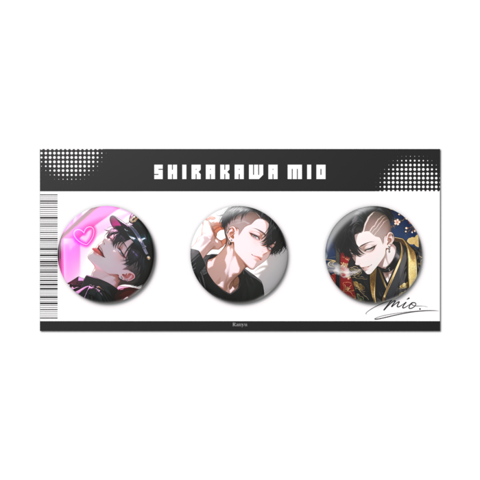 缶バッジセット - 3個セット