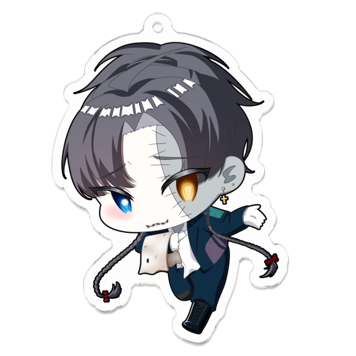 アクリルキーホルダー - 70 x 70 (mm)