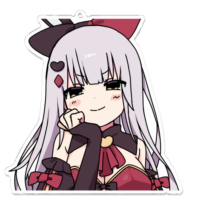 アクリルキーホルダー - 100 x 100 (mm)