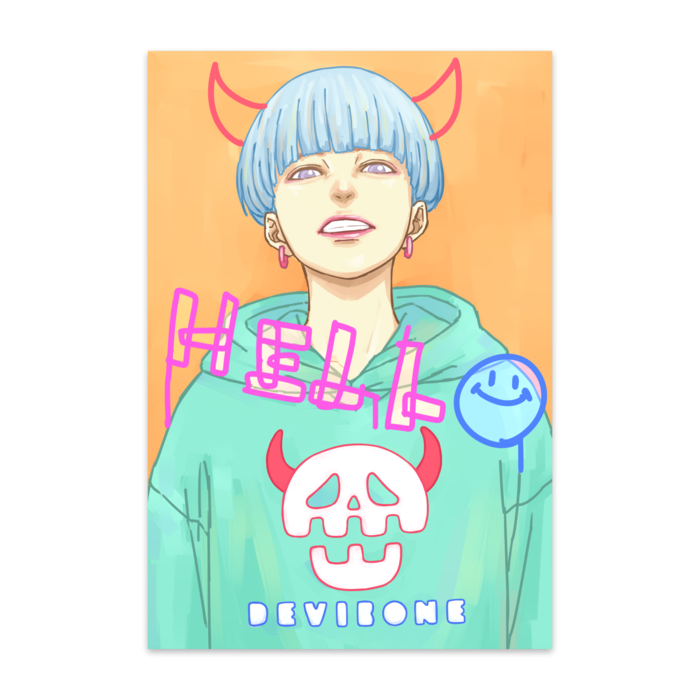 ポストカード(10枚セット) - ヴァンヌーボVGスノーホワイト195kg