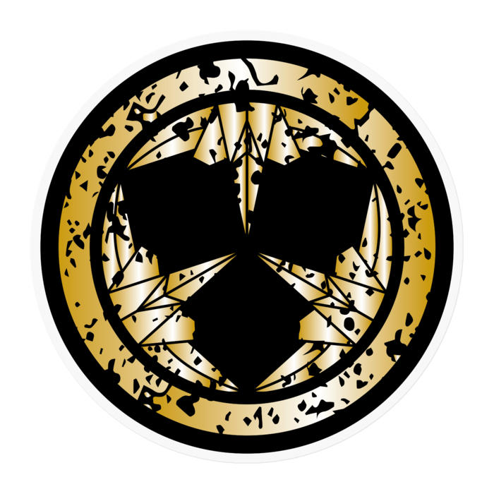 ステッカー - 100 x 100 (mm)