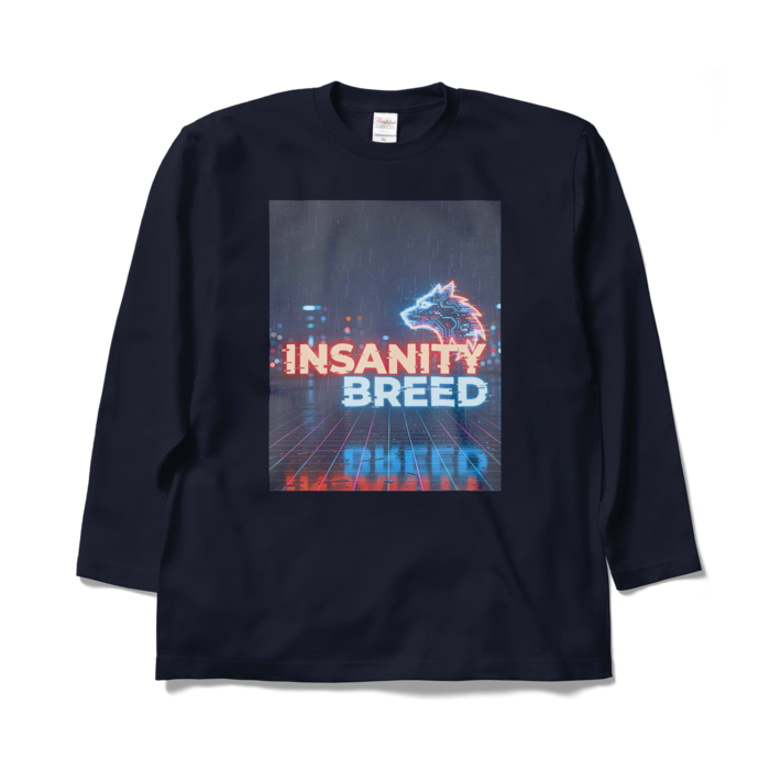 ロングスリーブTシャツ - XL - ネイビー