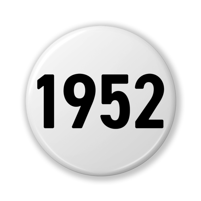 【1952】缶バッジ- 32mm