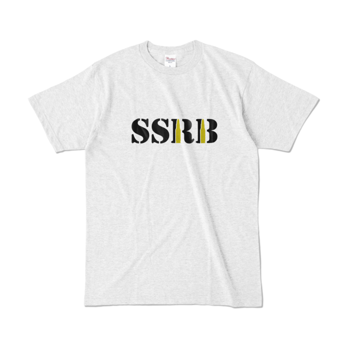 SSRBデザインTシャツ - L - アッシュ (淡色)