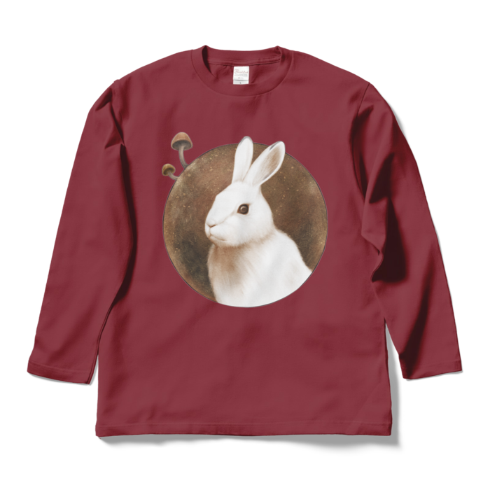 ロングスリーブTシャツ - L - バーガンディ