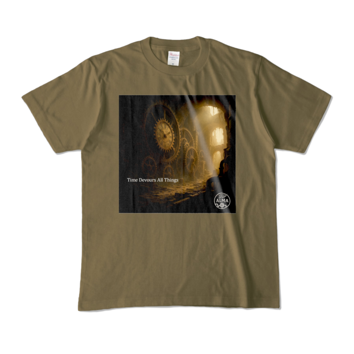 カラーTシャツ - M - オリーブ (濃色)