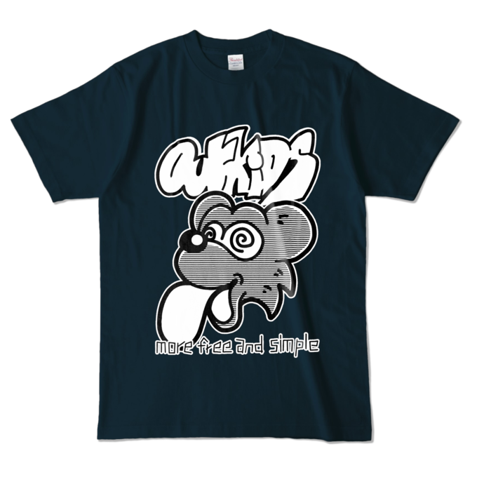 カラーTシャツ - L - ネイビー (濃色)