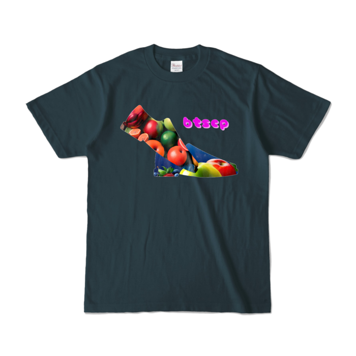 カラーTシャツ - S - デニム (濃色)