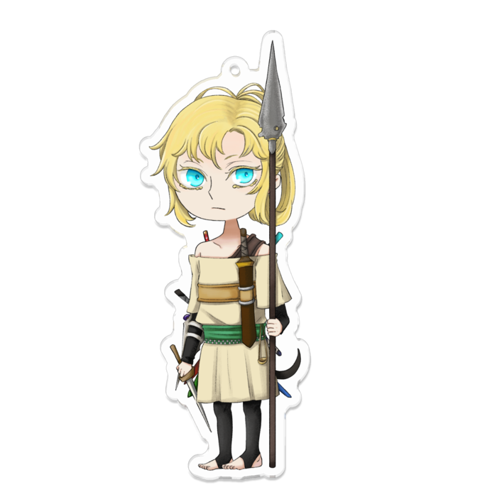 アクリルキーホルダー - 100 x 100 (mm)