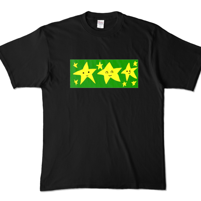 カラーTシャツ - XL - ブラック （濃色）