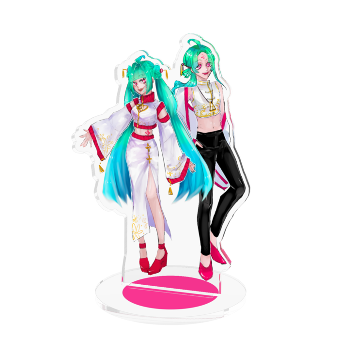 アクリルフィギュア - 100x100mm