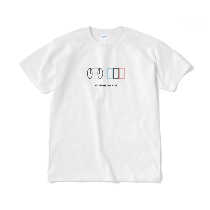 NO GAME NO LIFE Tシャツ(短納期) - XL - ホワイト