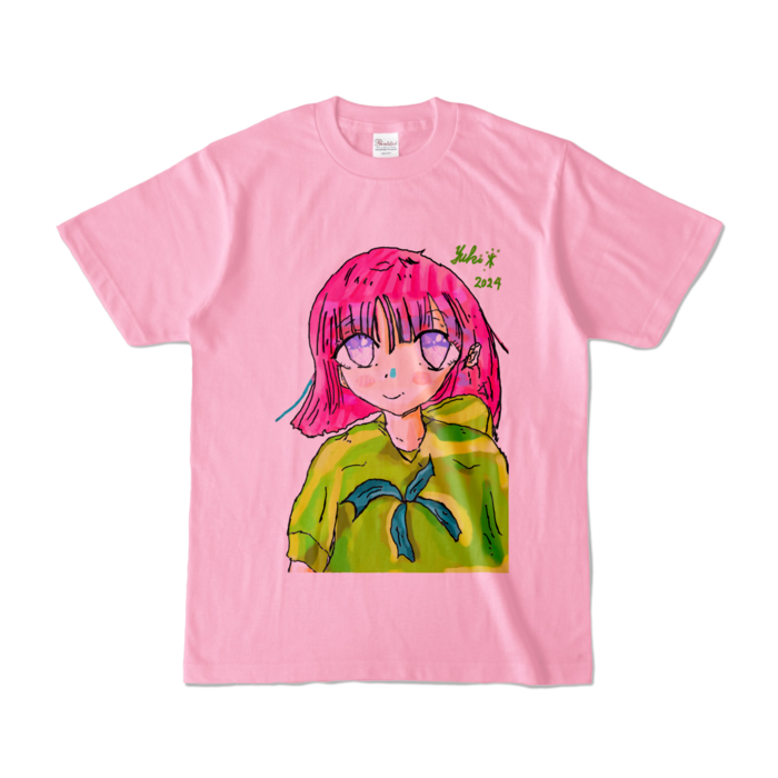 カラーTシャツ - S - ピーチ (淡色)