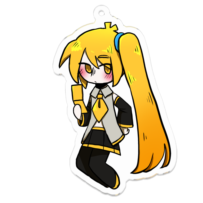 アクリルキーホルダー - 70 x 70 (mm)