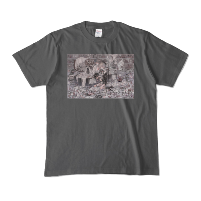 Tシャツ - M - チャコール (濃色)