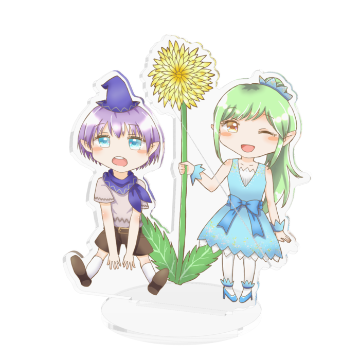 アクリルフィギュア - 100x100mm