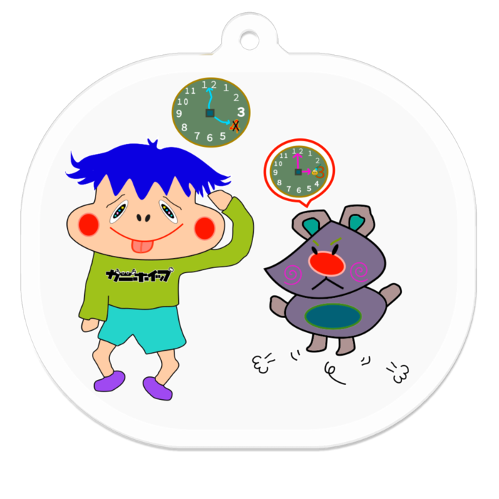 アクリルキーホルダー - 50 x 50 (mm)