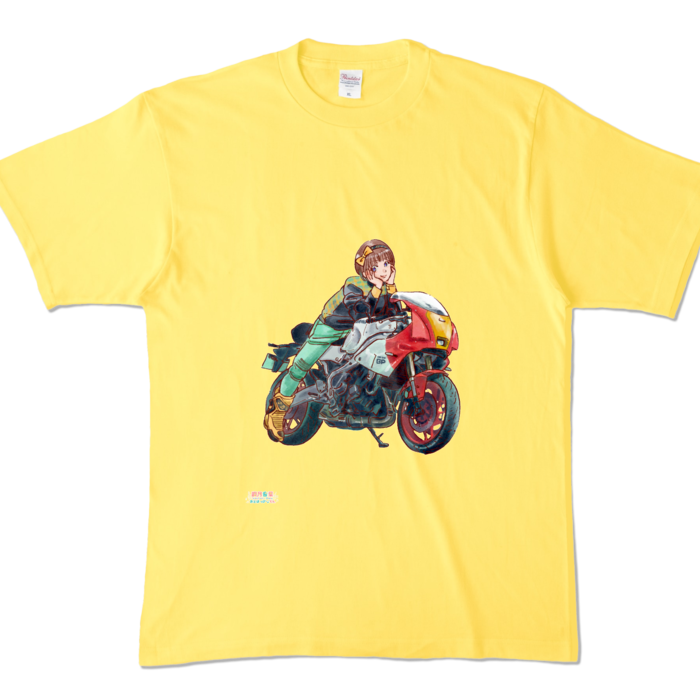 カラーTシャツ - XL - イエロー (濃色)