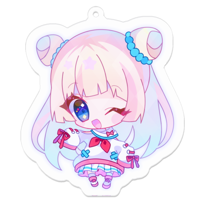 アクリルキーホルダー - 70 x 70 (mm)