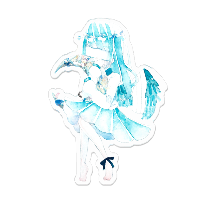 アクリルバッジ - 100 x 100 (mm)