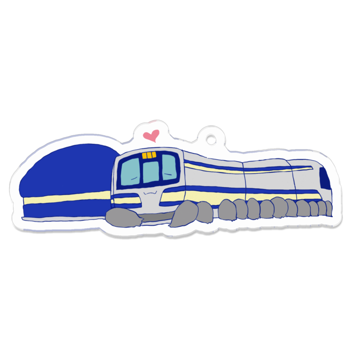 アクリルキーホルダー - 70 x 70 (mm)