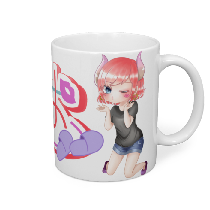 マグカップ - 直径 8 cm / 高さ 9.5 cm