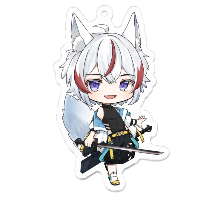 アクリルキーホルダー - 70 x 70 (mm)