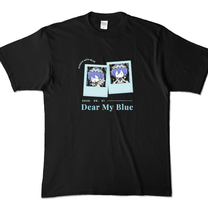 カラーTシャツ - XL - ブラック (濃色)
