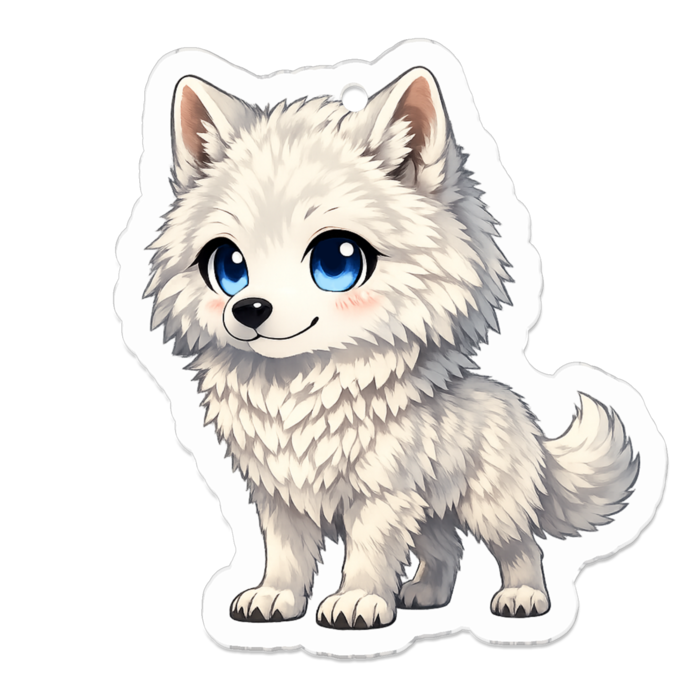 アクリルキーホルダー - 50 x 50 (mm)